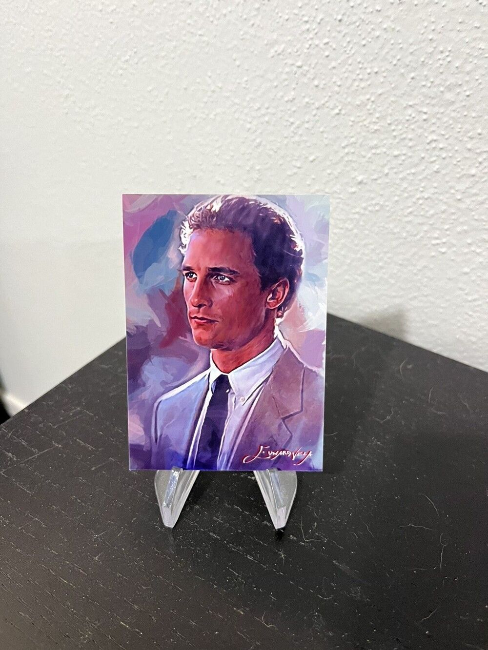 2020 Matthew McConaughey Artist Signed Giclee Print by Edward Vela /50 LE Auto